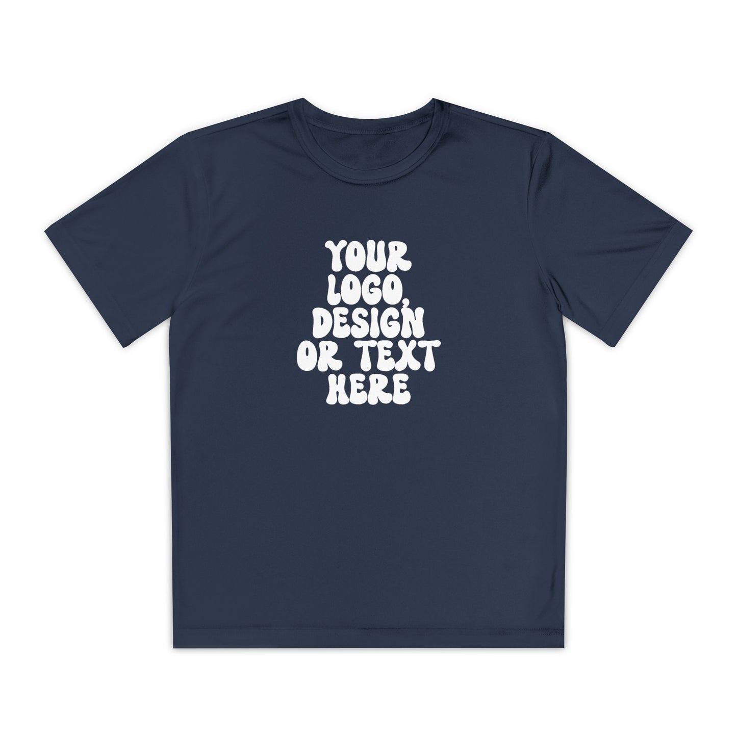 CUSTOM Text, Design or Logo -  Sport-Tek Moisture Wicking Competitor Tee (Youth)
