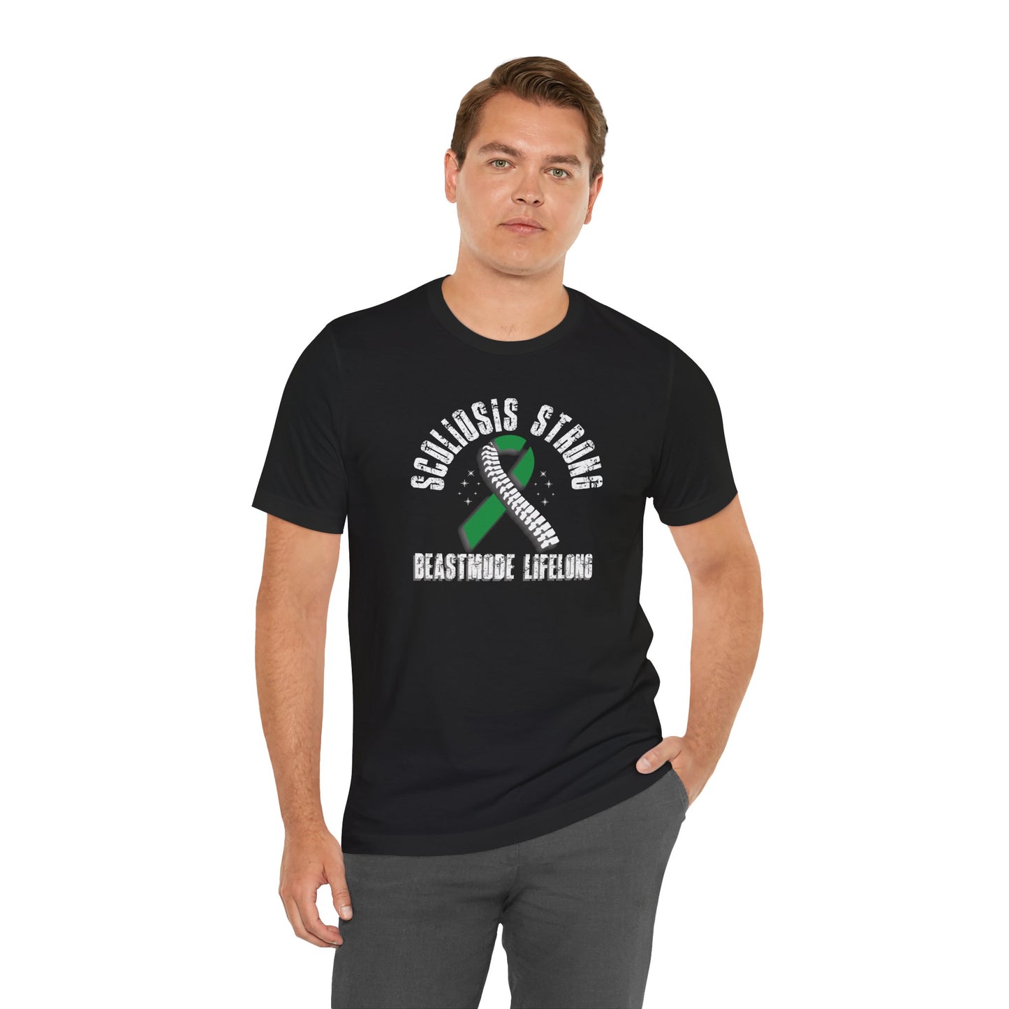 Scoliosis Strong Beastmode Lifelong, Unisex T-Shirt