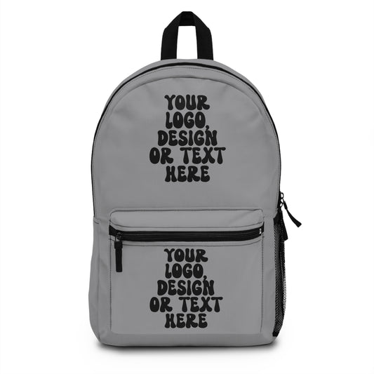 Custom Backpack – Add Your Text, Design, Logo &/or Pattern