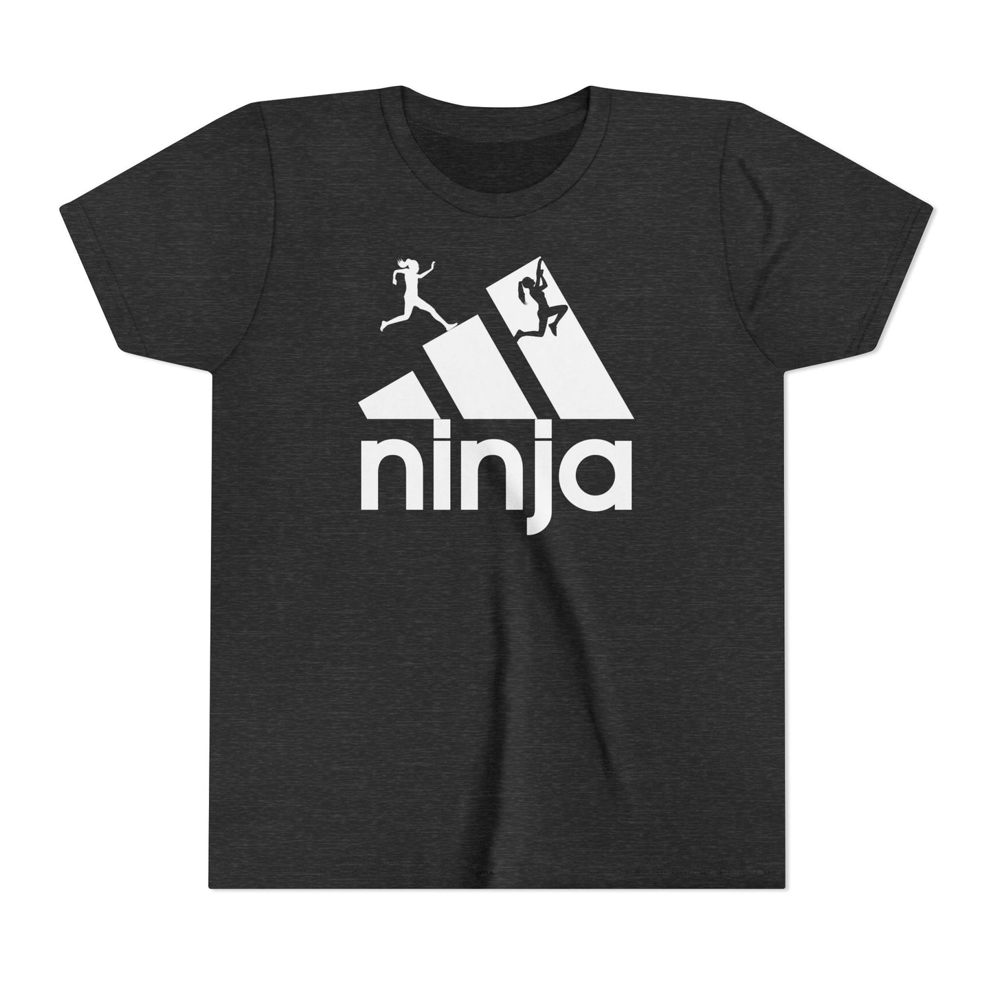 Ninja Logo Athlete Tee – Unisex Youth Ninja Training Shirt