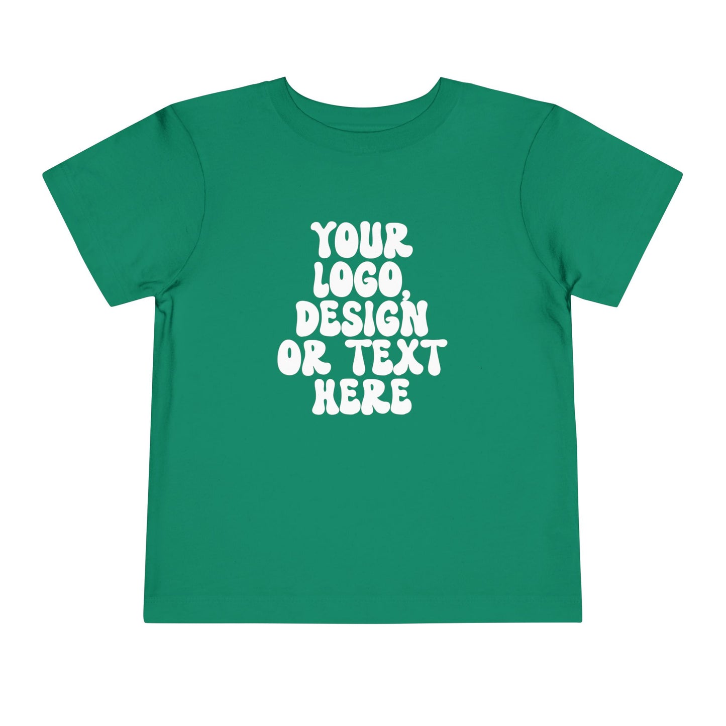 CUSTOM Text, Design or Logo - Unisex T-Shirt (Toddler)