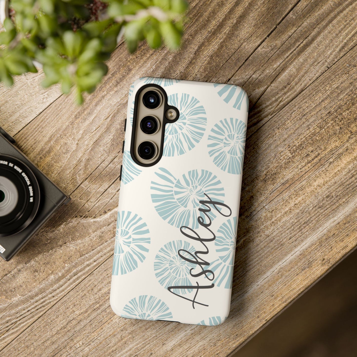 Custom Background Phone Case – Personalized with Your Name & Colors