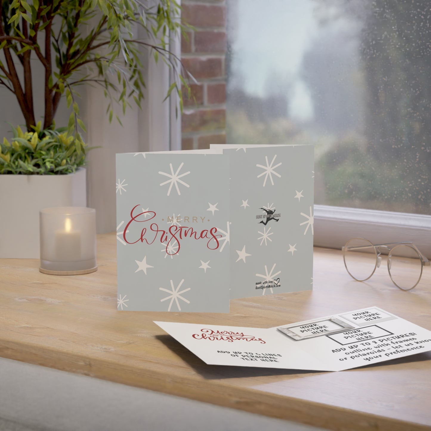 Custom Photo Christmas Cards – Personalized with Photo & Text