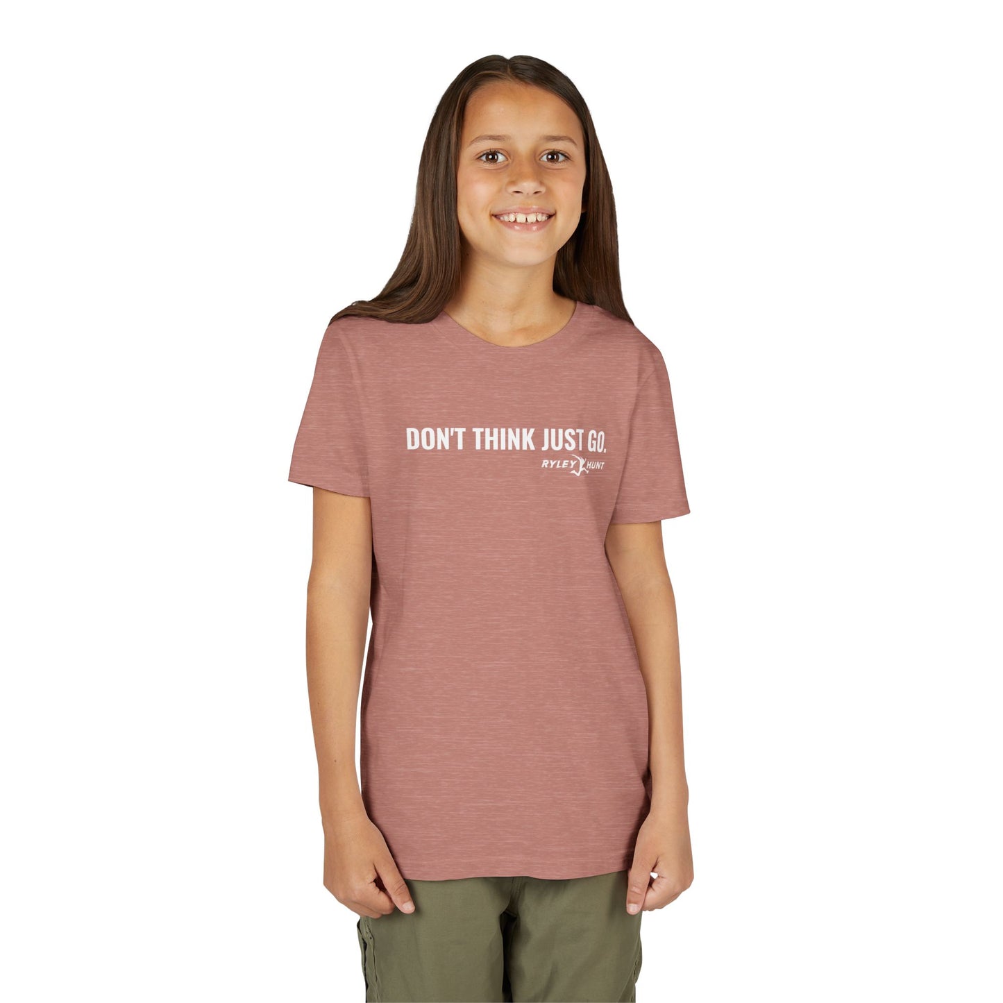 2025-2026 Season - Ryley Hunt “Don’t Think Just Go” - Ninja Athlete T-Shirt (Youth Tee)