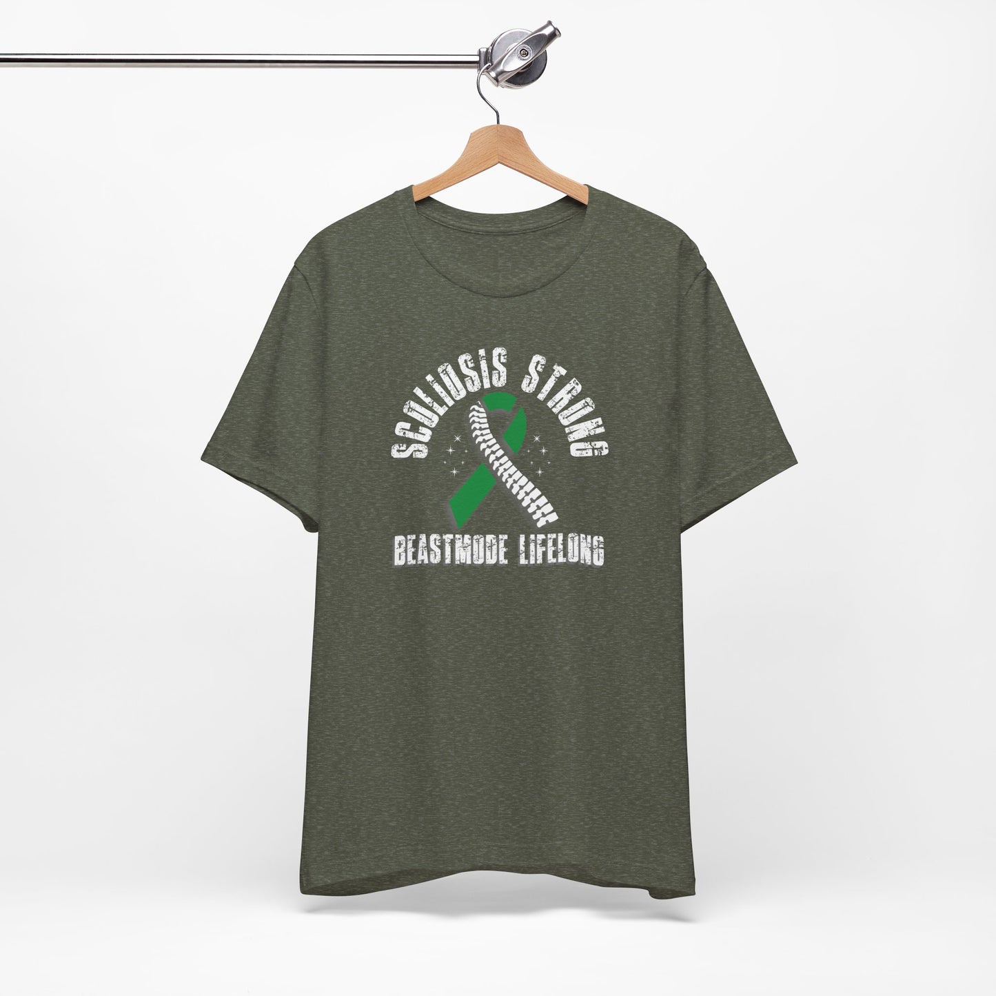 Scoliosis Strong Beastmode Lifelong, Unisex T-Shirt