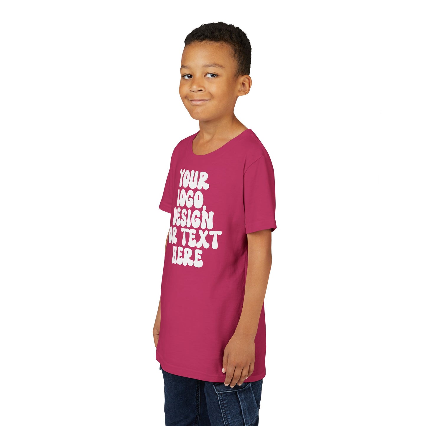 CUSTOM Text, Design or Logo - Unisex T-Shirt (Youth)