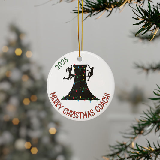 Ninja Coach Ceramic Christmas Ornament – Team Gift Keepsake