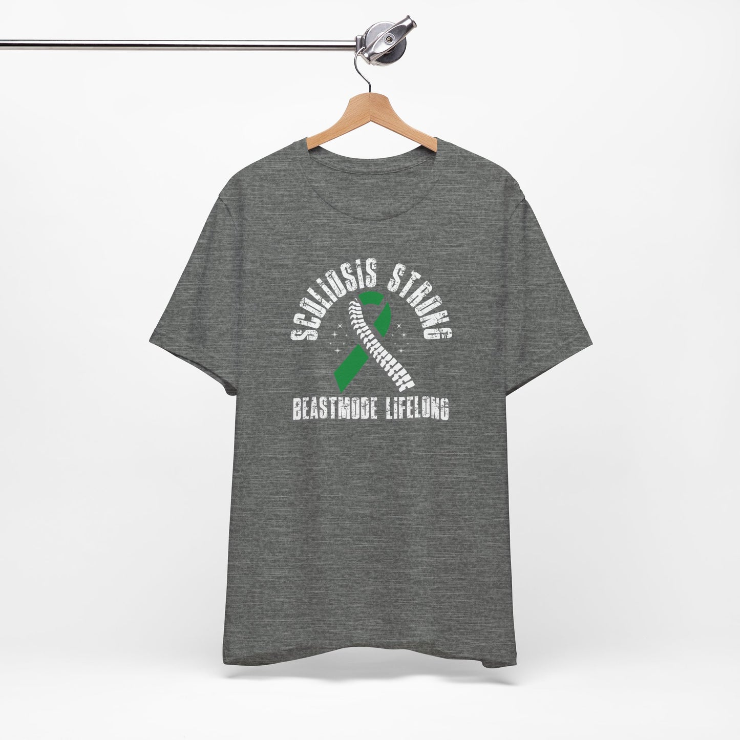 Scoliosis Strong Beastmode Lifelong, Unisex T-Shirt