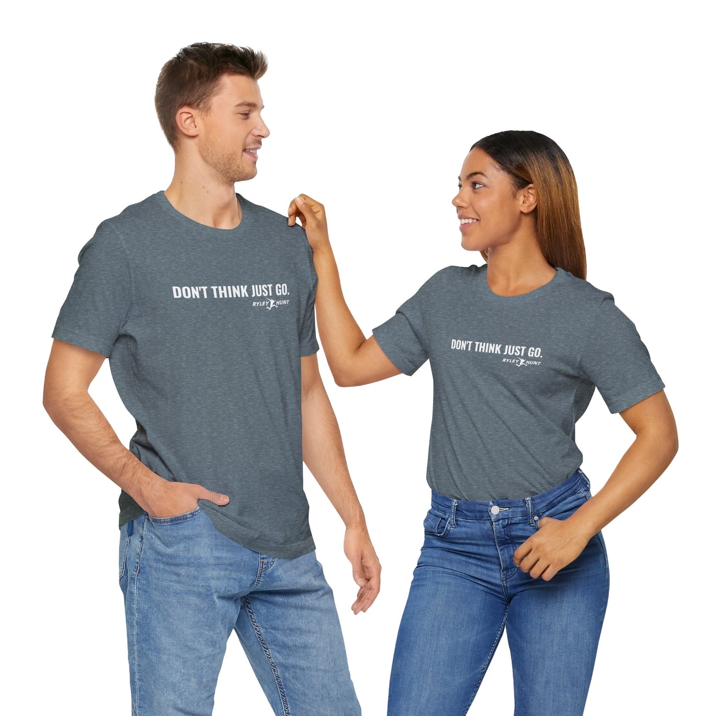 2025-2026 Season - Ryley Hunt “Don’t Think Just Go” - Ninja Athlete T-Shirt (Adult Tee)