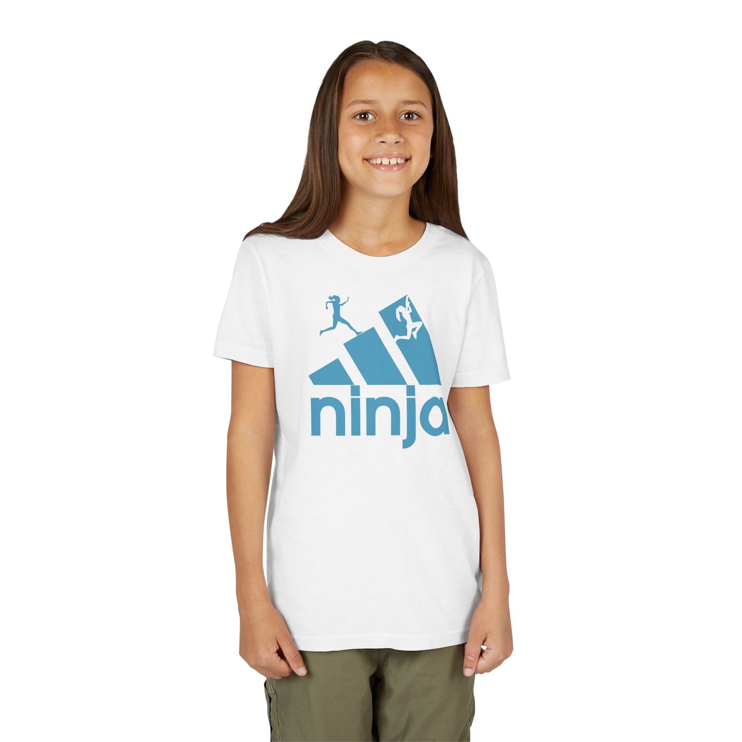 Ninja Logo Athlete Tee – Unisex Youth Ninja Training Shirt