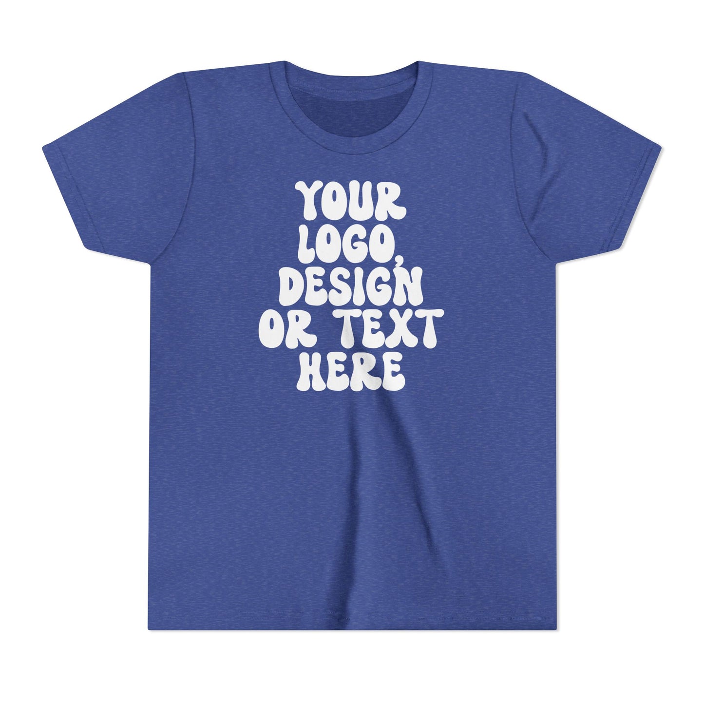 CUSTOM Text, Design or Logo - Unisex T-Shirt (Youth)