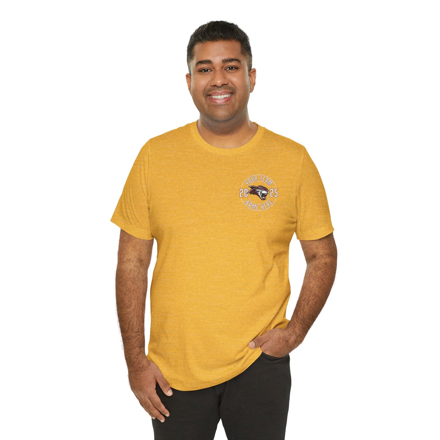 Custom Team T-Shirt – Add Team Name, Player Number &/or Name