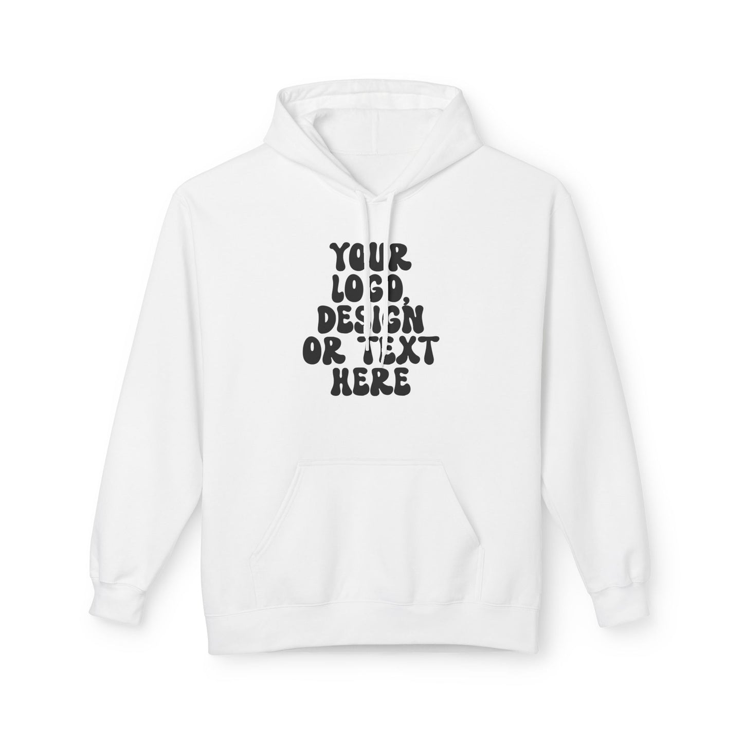 CUSTOM Text, Design or Logo - Unisex Hoodie (Adult)