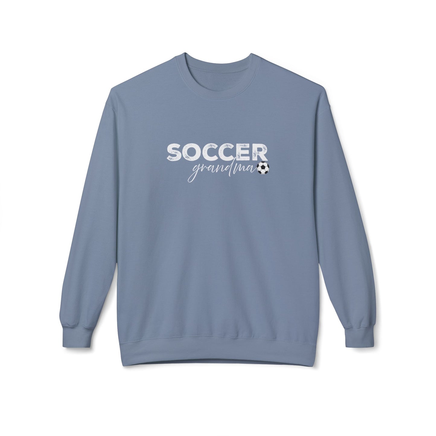 Soccer Grandma Crewneck – Supportive Game Day Sweatshirt
