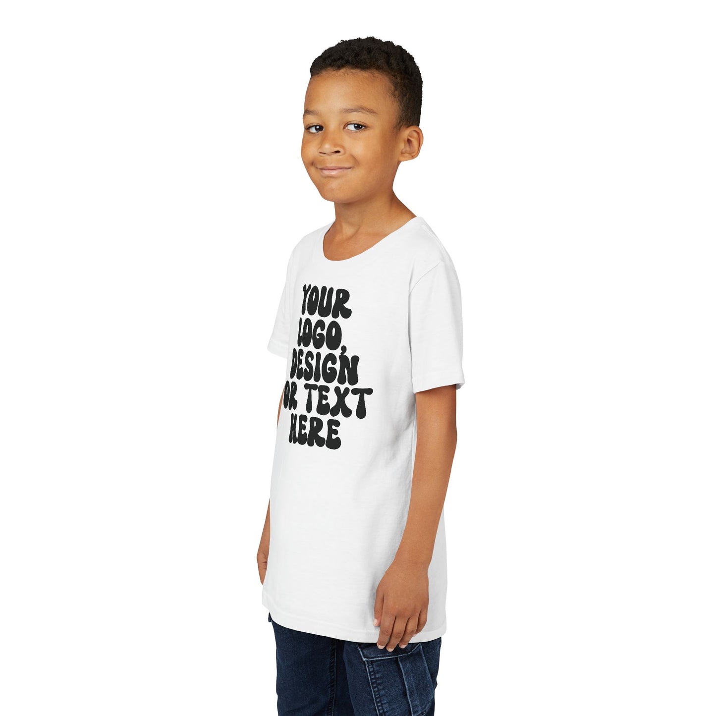 CUSTOM Text, Design or Logo - Unisex T-Shirt (Youth)