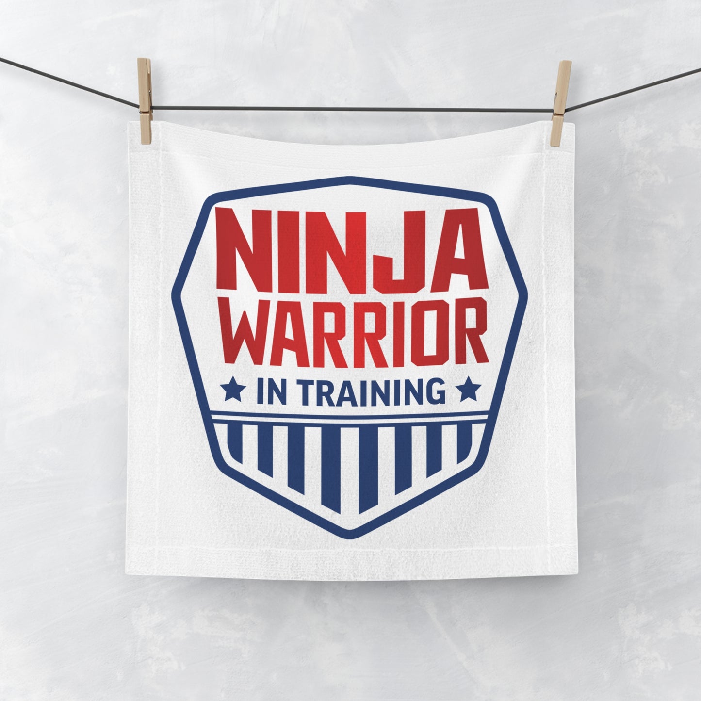 Ninja Warrior in Training Towel, Ninja Birthday Party Favor
