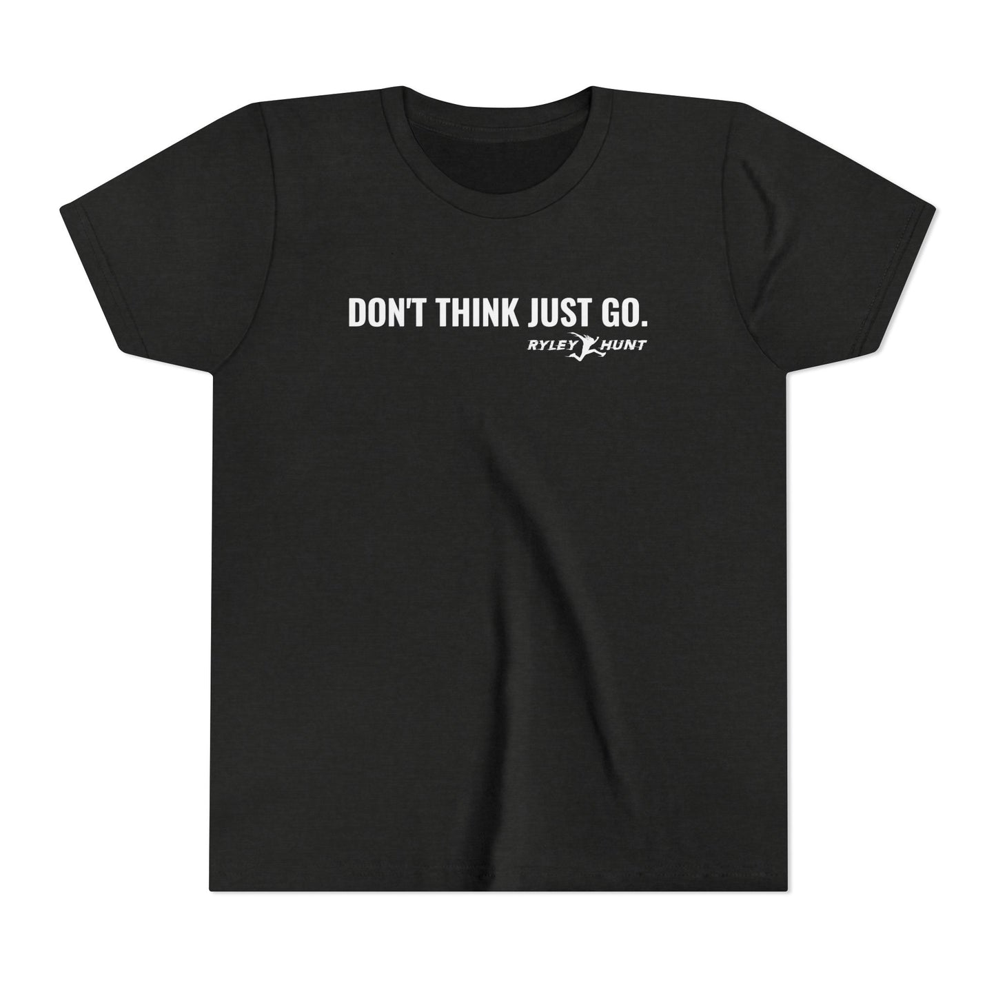 2025-2026 Season - Ryley Hunt “Don’t Think Just Go” - Ninja Athlete T-Shirt (Youth Tee)