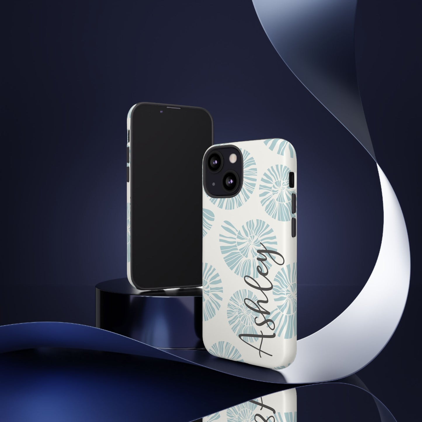 Custom Background Phone Case – Personalized with Your Name & Colors