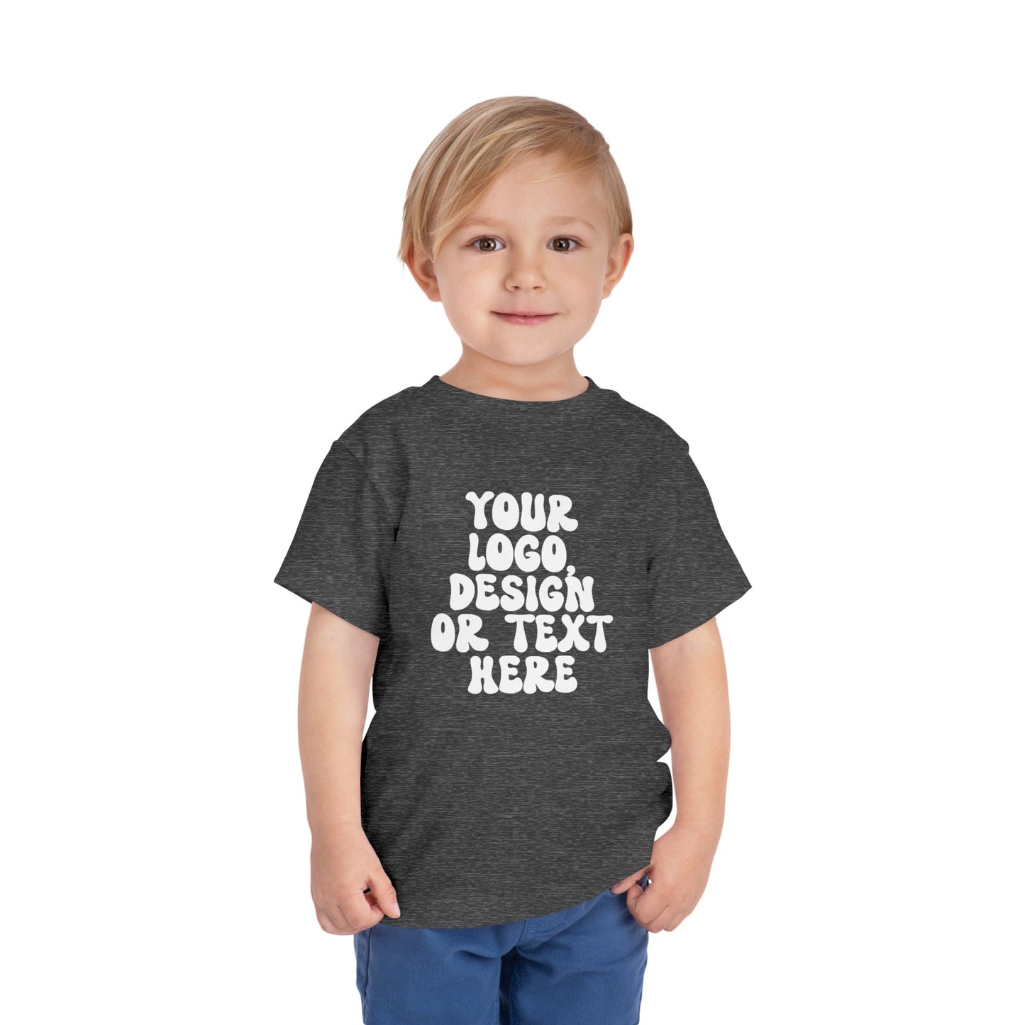 CUSTOM Text, Design or Logo - Unisex T-Shirt (Toddler)