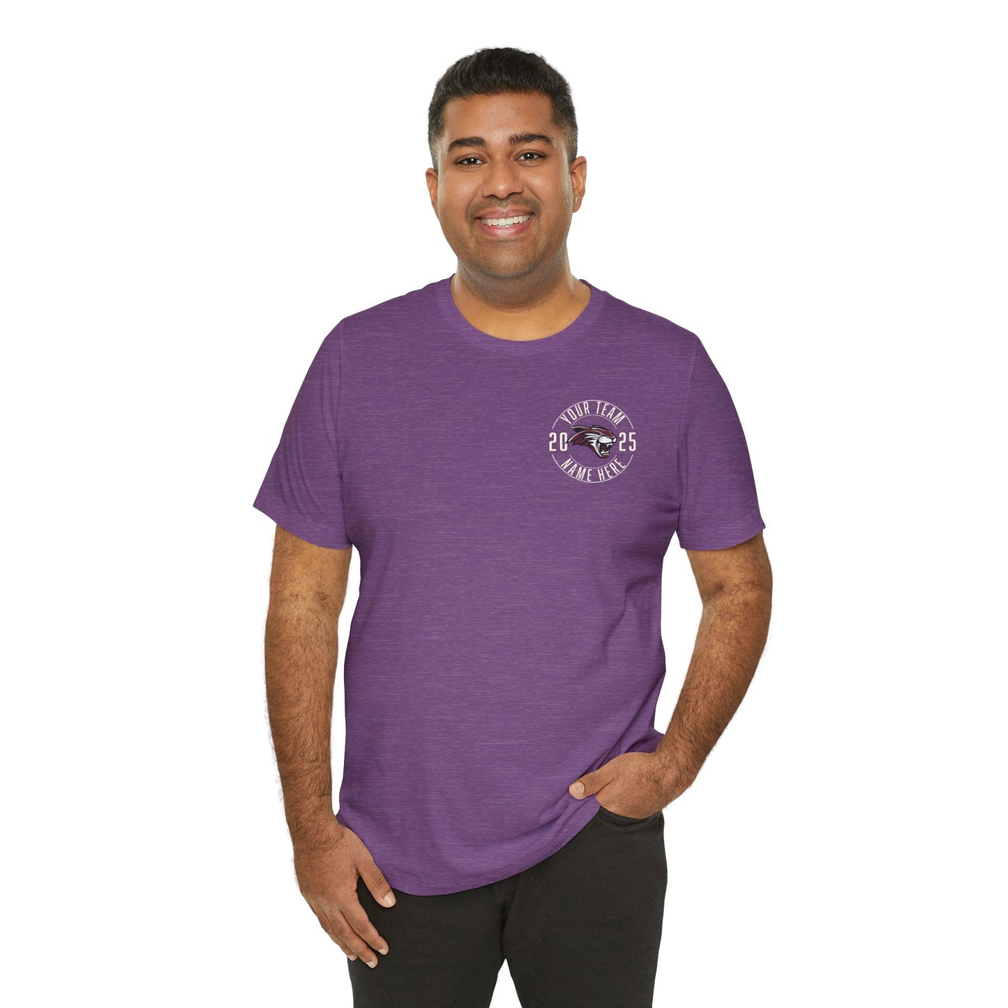 Custom Team T-Shirt – Add Team Name, Player Number &/or Name