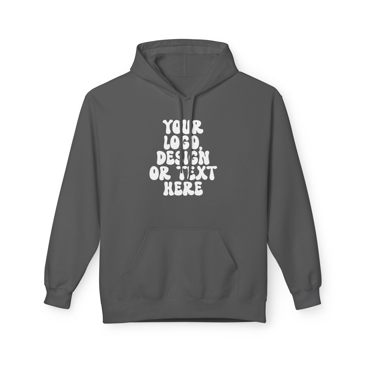 CUSTOM Text, Design or Logo - Unisex Hoodie (Adult)