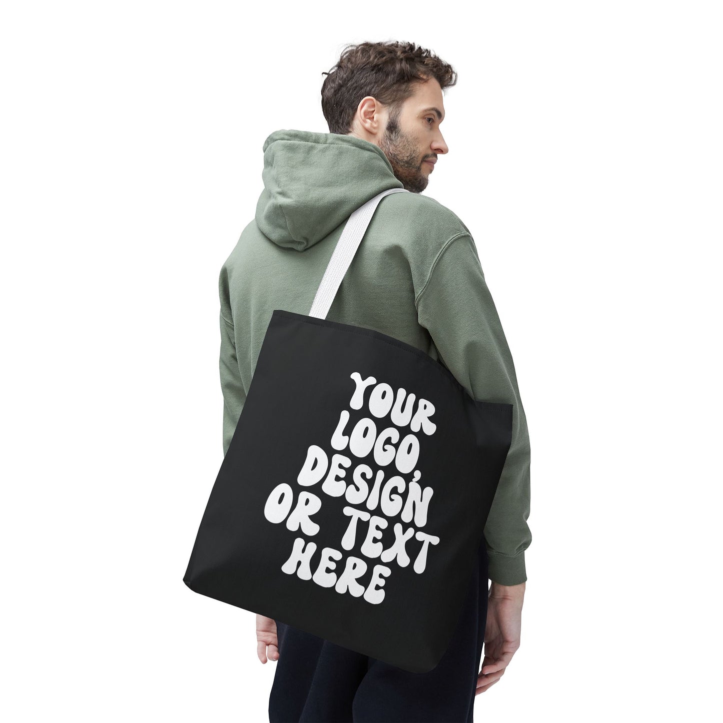 Custom Tote Bag - Add Text, Design or Logo