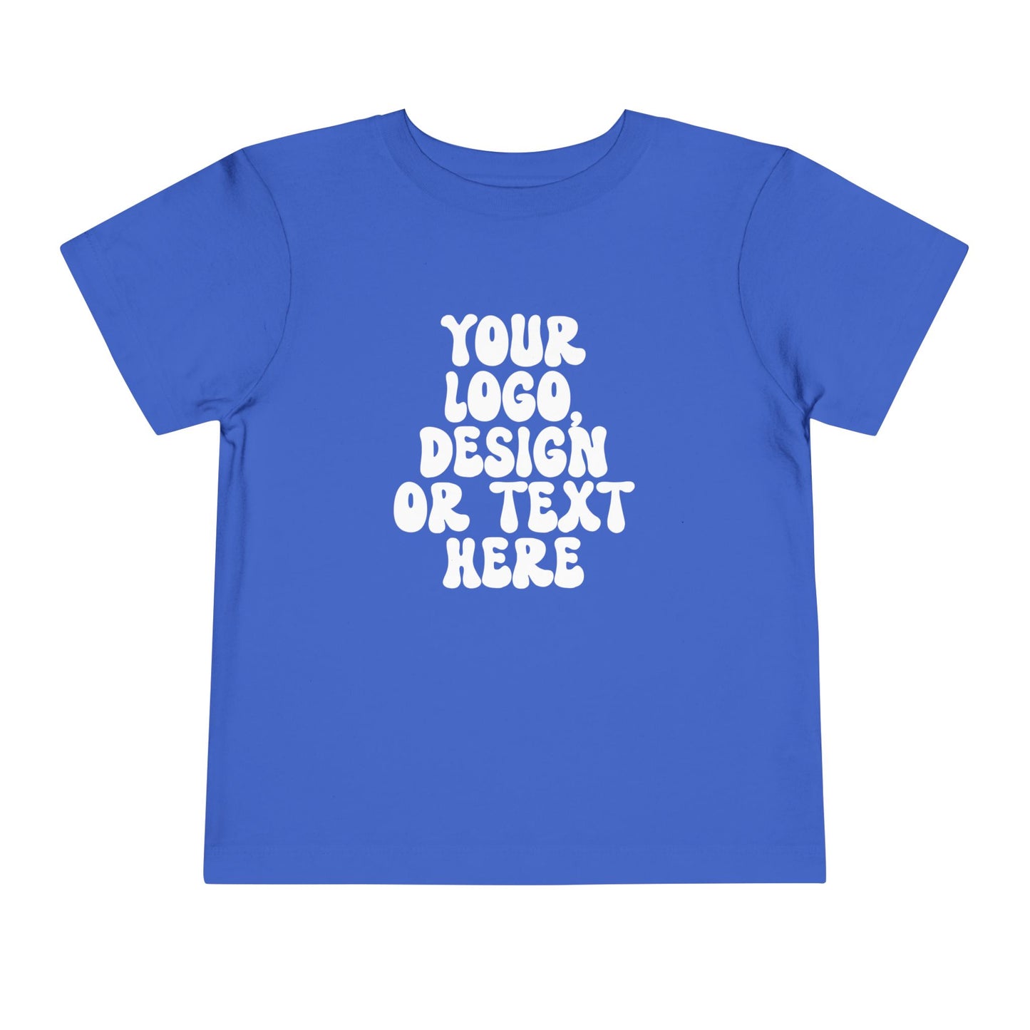 CUSTOM Text, Design or Logo - Unisex T-Shirt (Toddler)
