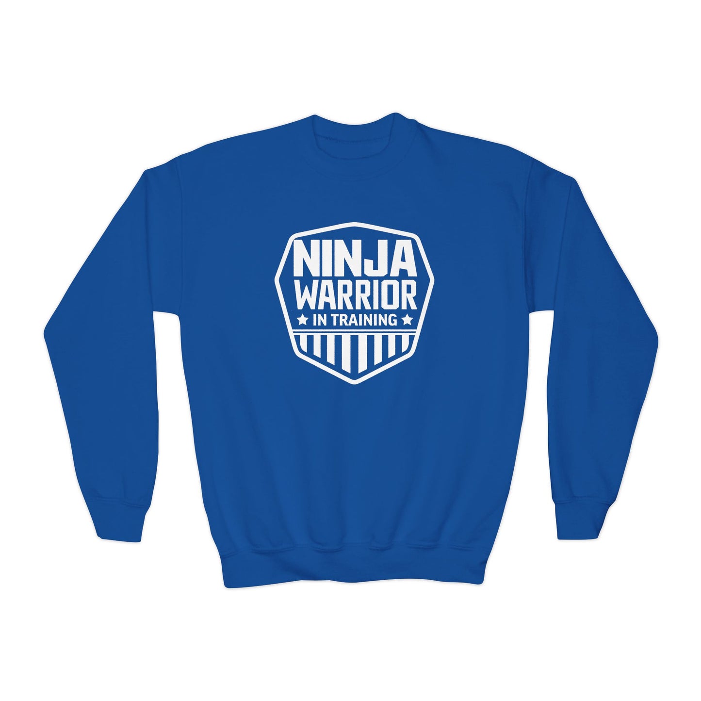 Ninja in Training Youth Crewneck Sweatshirt, Kids Ninja Sweatshirt