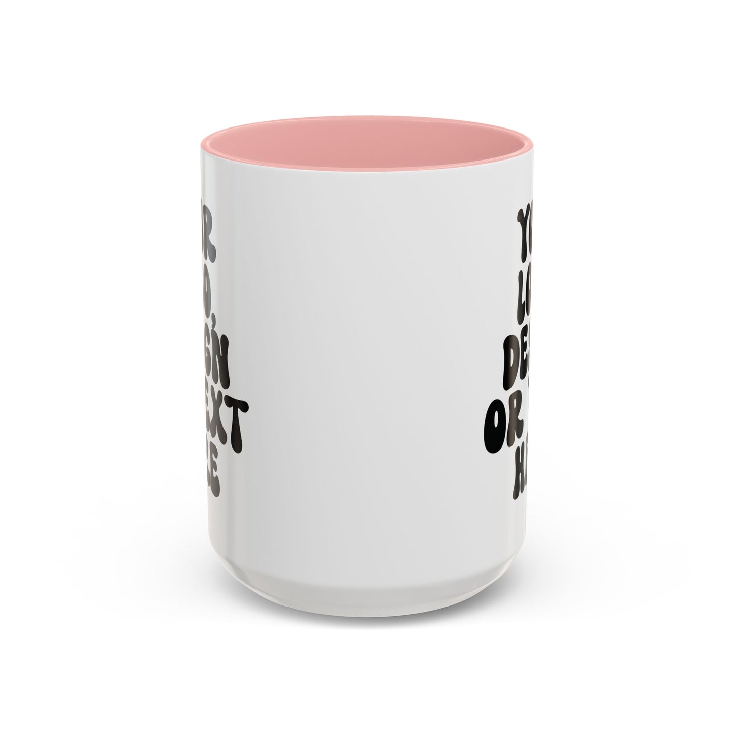 Custom Accent Mug – Personalized Text, Logo, or Design Coffee Cup