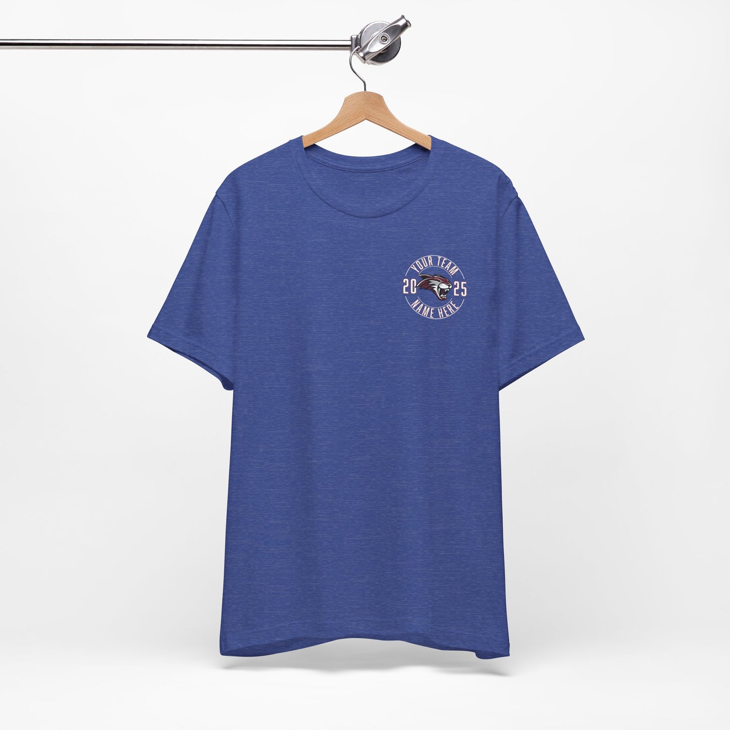 Custom Team T-Shirt – Add Team Name, Player Number &/or Name