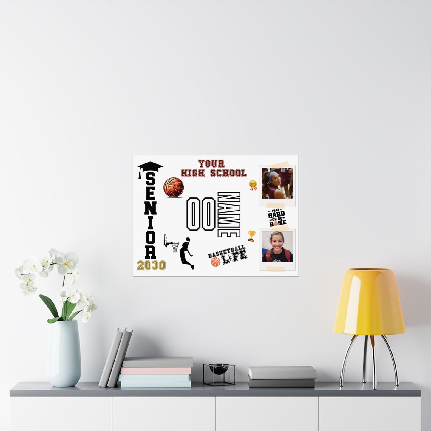 Custom Senior Night Poster – Personalized Sports Poster