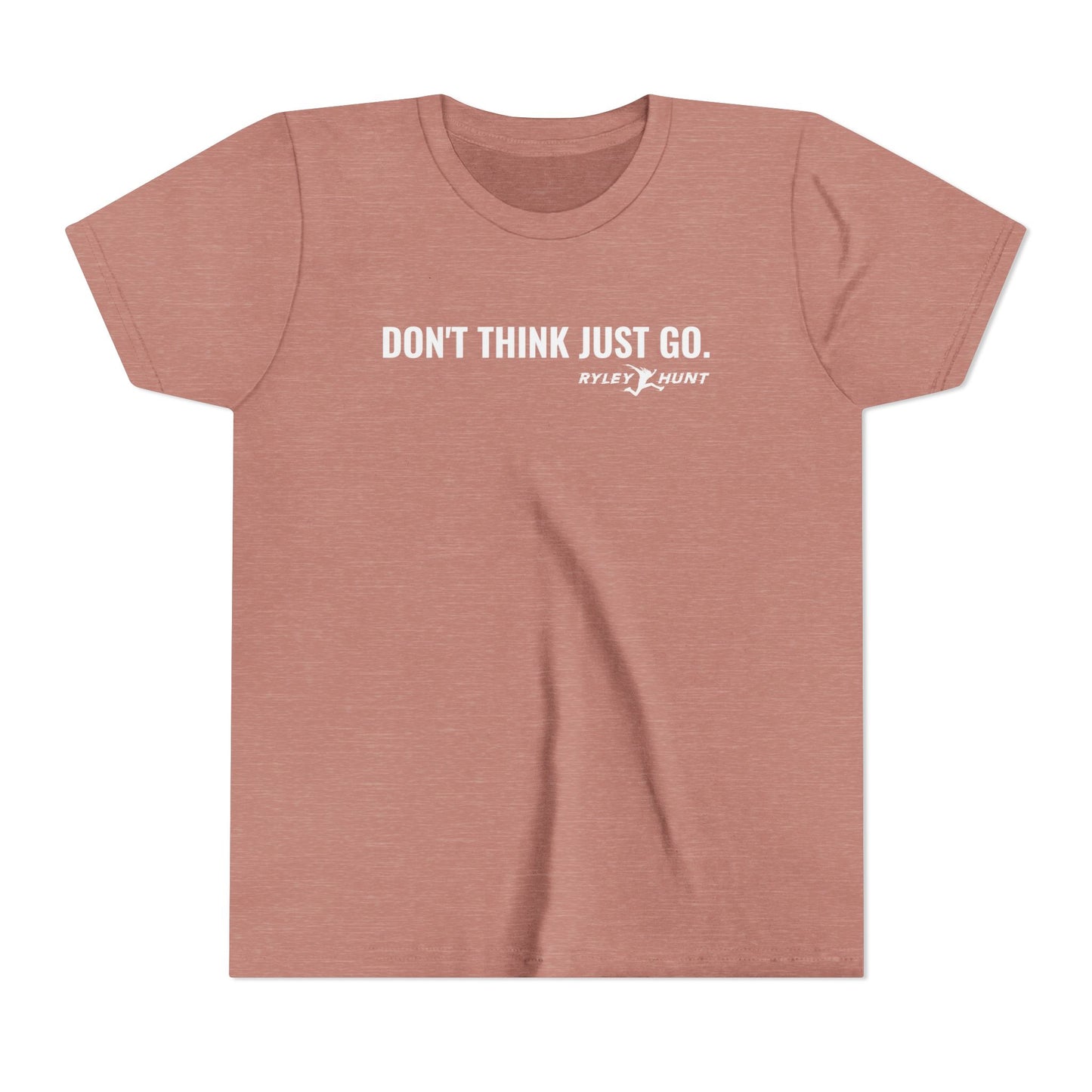 2025-2026 Season - Ryley Hunt “Don’t Think Just Go” - Ninja Athlete T-Shirt (Youth Tee)