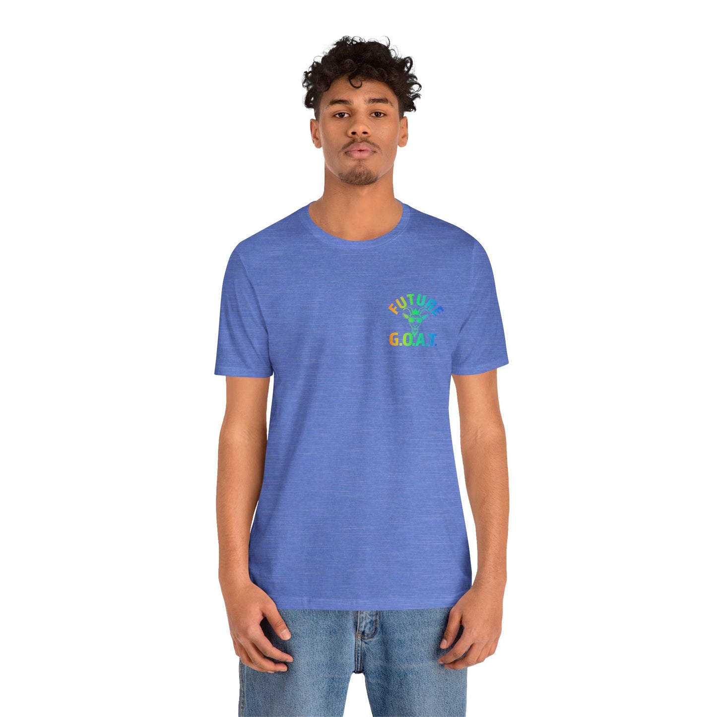 Future GOAT Rainbow Gradient T-Shirt | Youth & Adult Sports Tee