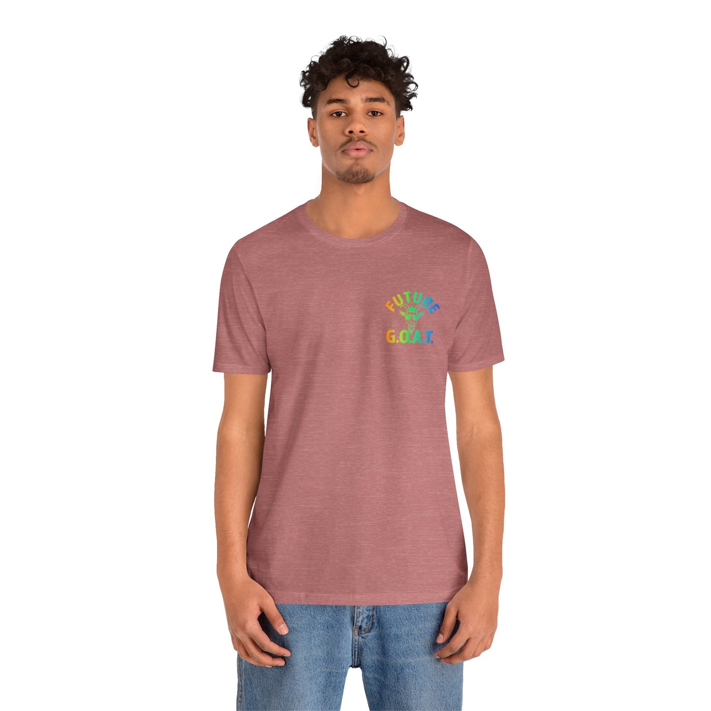 Future GOAT Rainbow Gradient T-Shirt | Youth & Adult Sports Tee