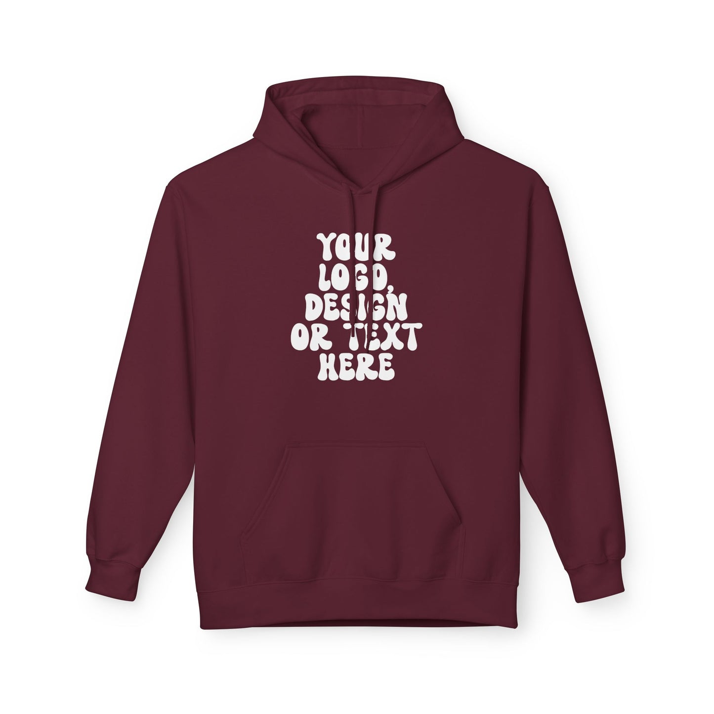 CUSTOM Text, Design or Logo - Unisex Hoodie (Adult)