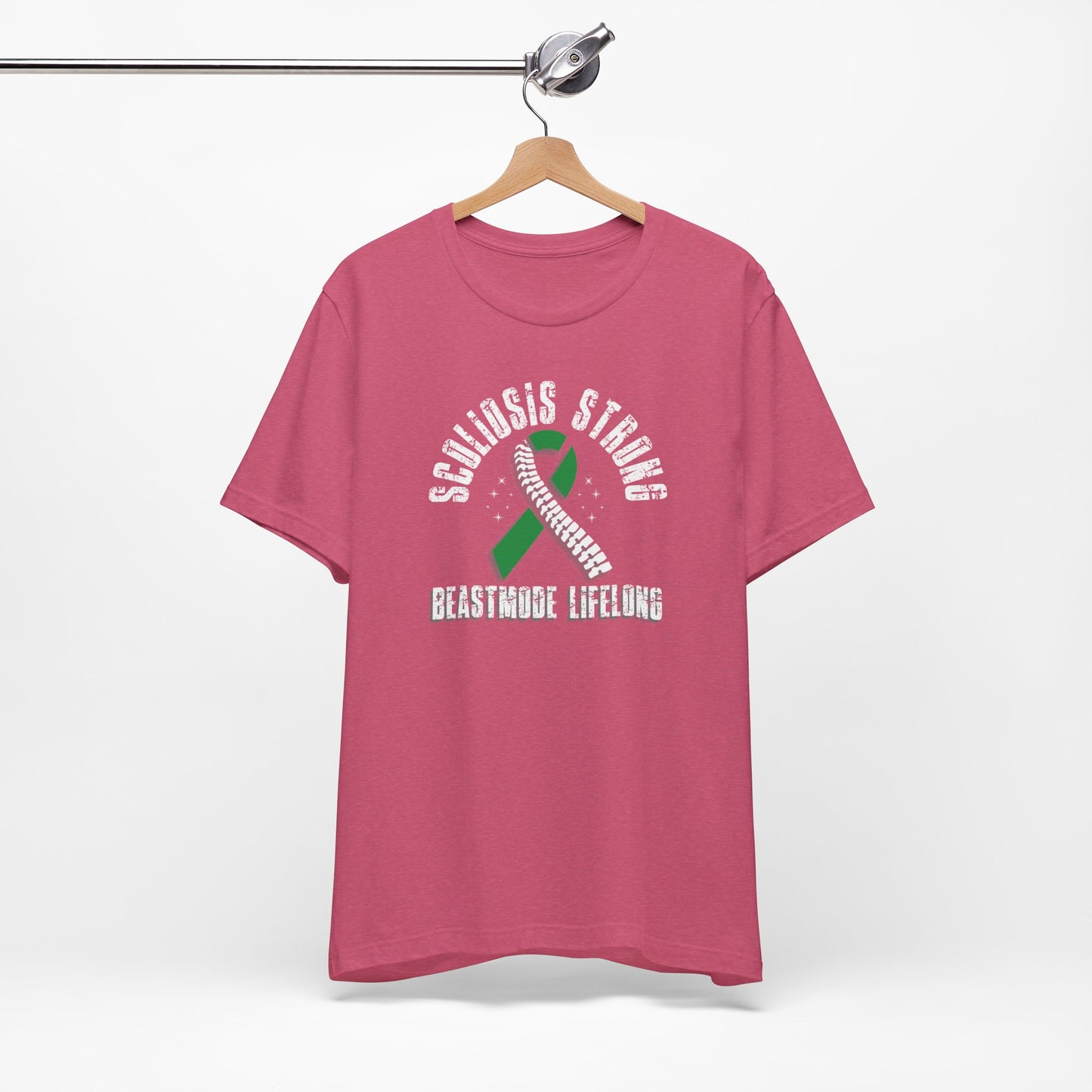 Scoliosis Strong Beastmode Lifelong, Unisex T-Shirt