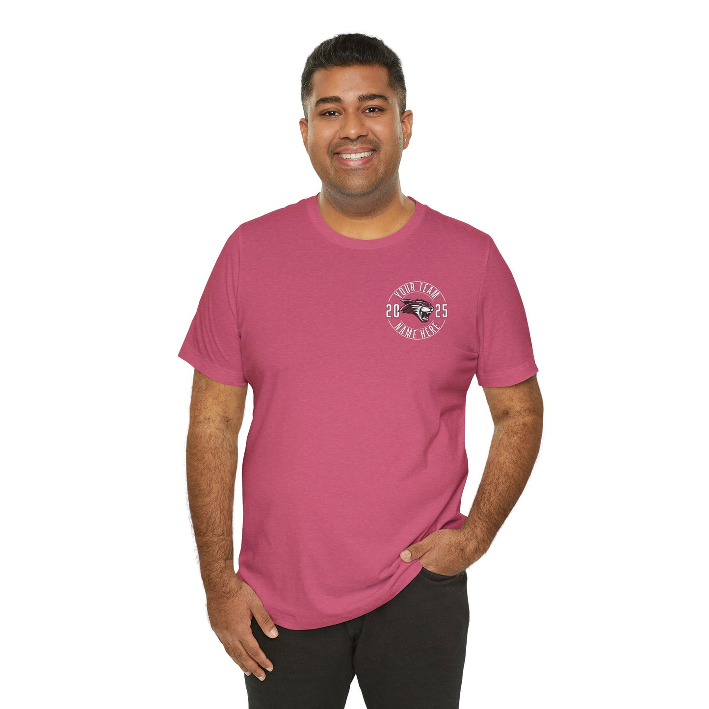 Custom Team T-Shirt – Add Team Name, Player Number &/or Name