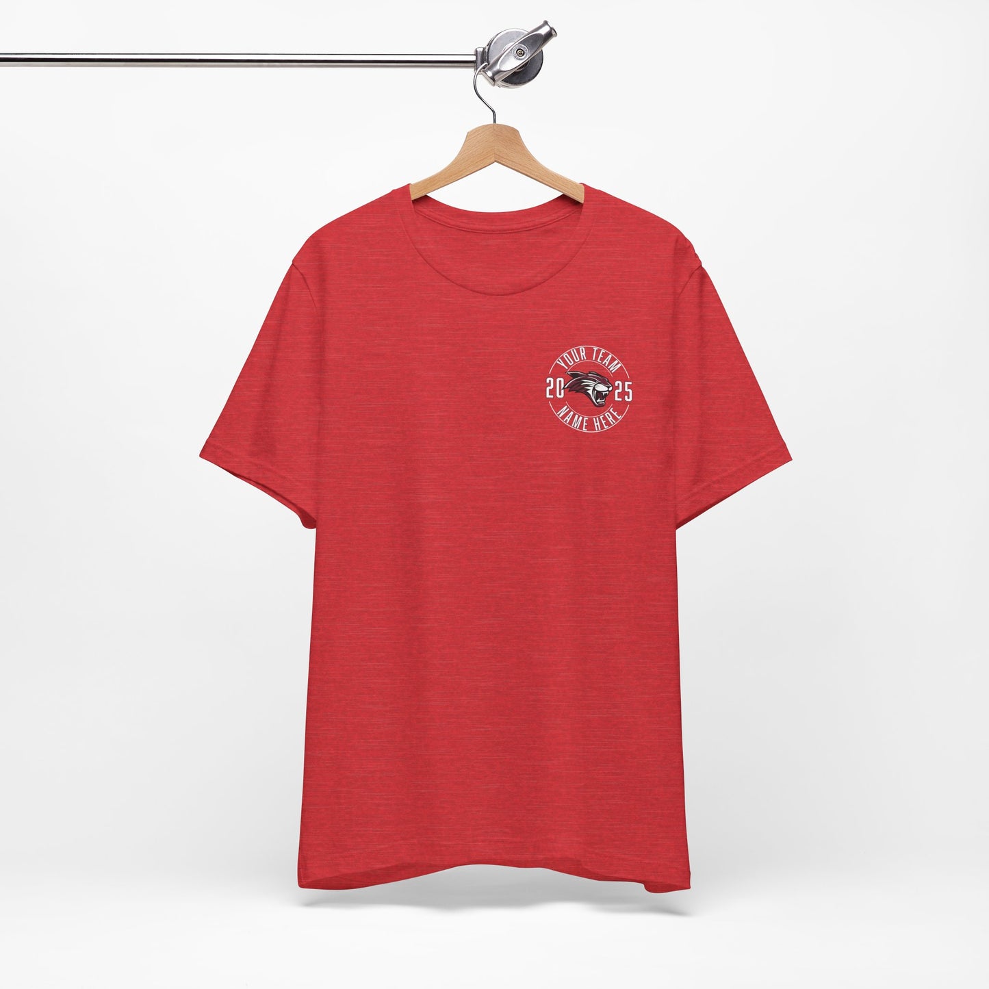 Custom Team T-Shirt – Add Team Name, Player Number &/or Name