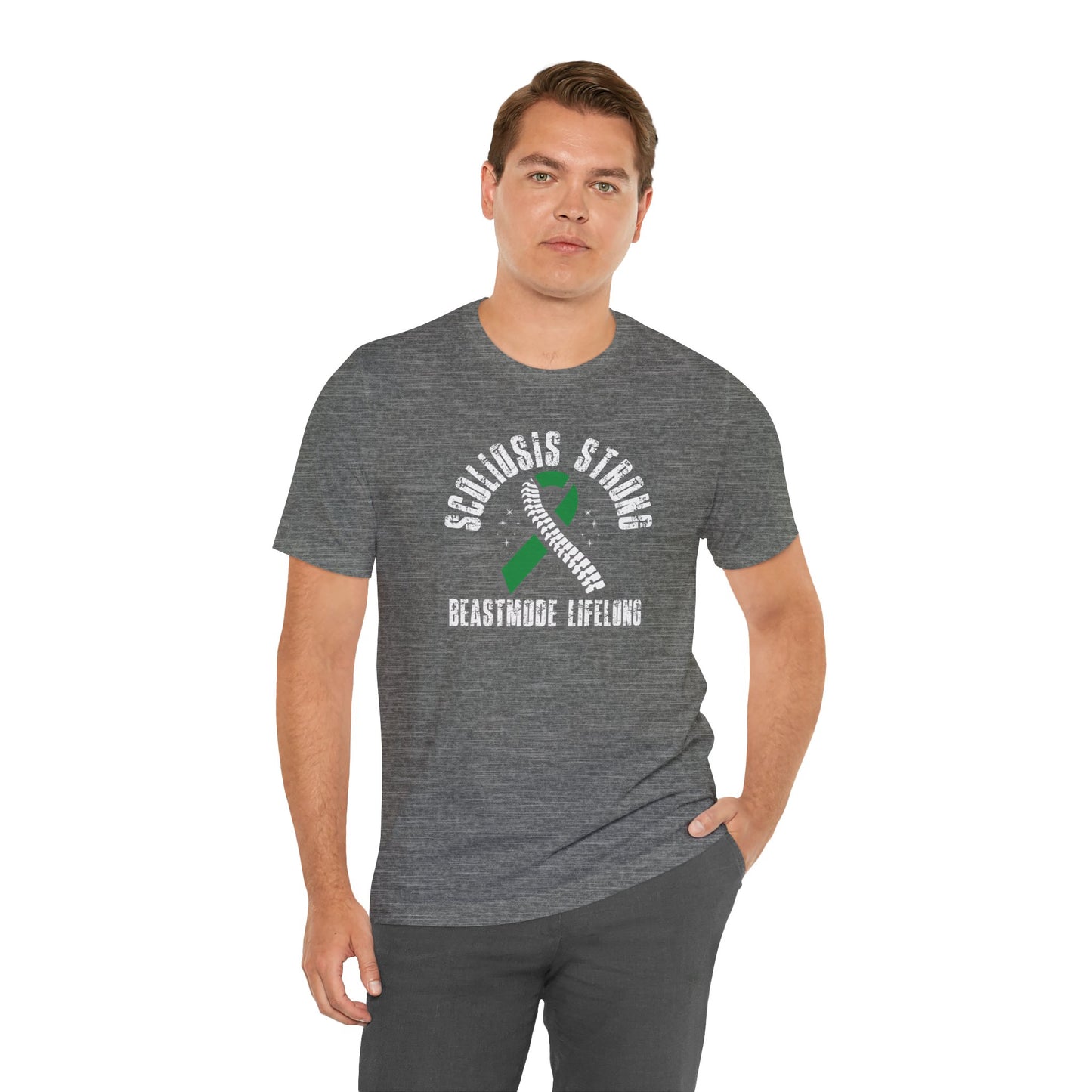 Scoliosis Strong Beastmode Lifelong, Unisex T-Shirt