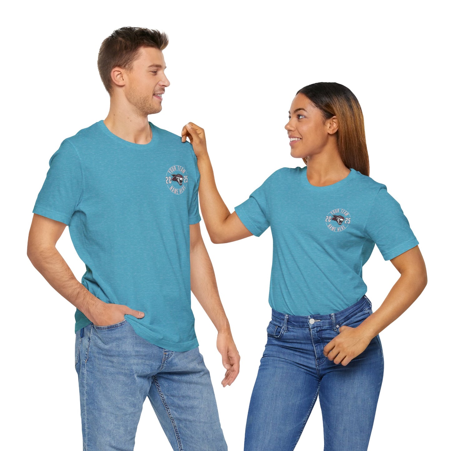 Custom Team T-Shirt – Add Team Name, Player Number &/or Name