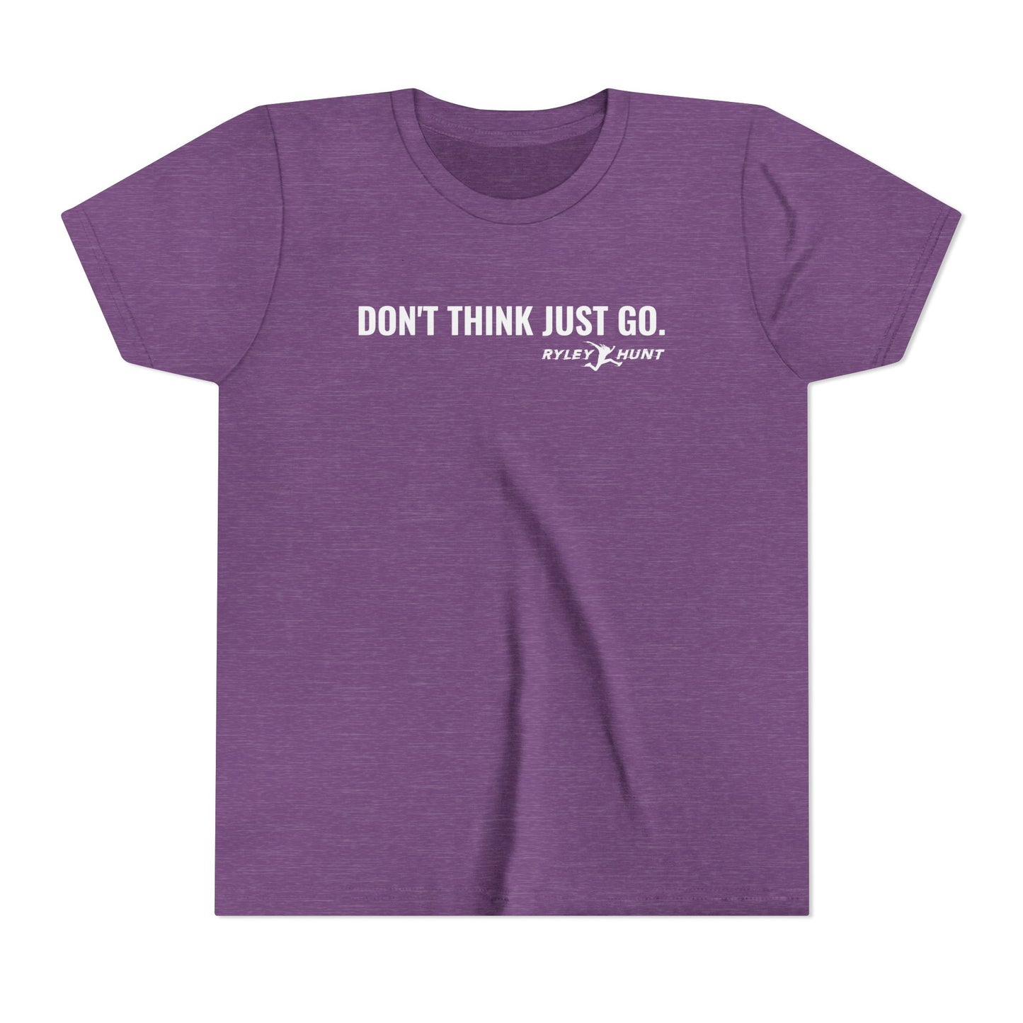 2025-2026 Season - Ryley Hunt “Don’t Think Just Go” - Ninja Athlete T-Shirt (Youth Tee)