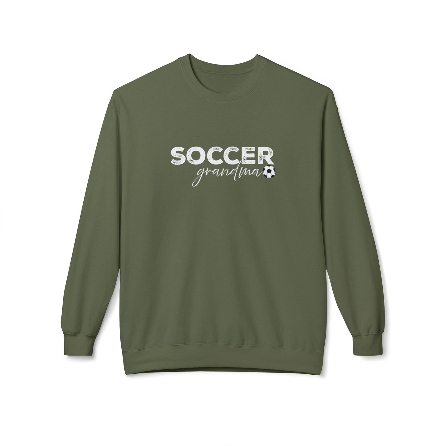 Soccer Grandma Crewneck – Supportive Game Day Sweatshirt