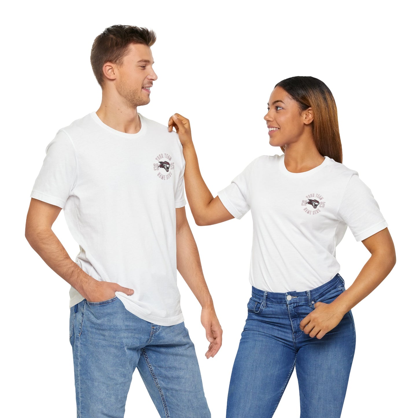 Custom Team T-Shirt – Add Team Name, Player Number &/or Name