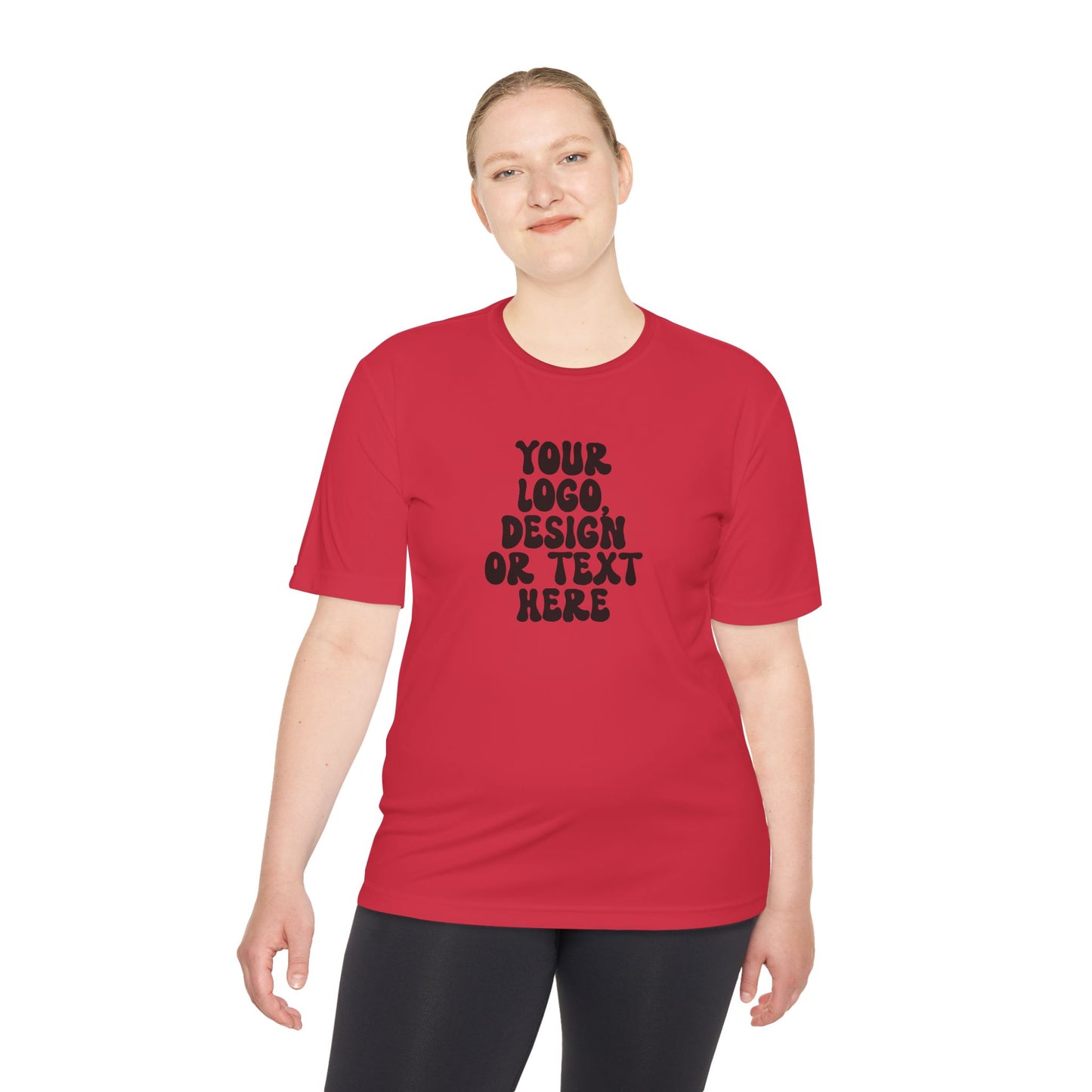 CUSTOM Text, Design or Logo -  Sport-Tek Moisture Wicking Competitor Tee (Adult)