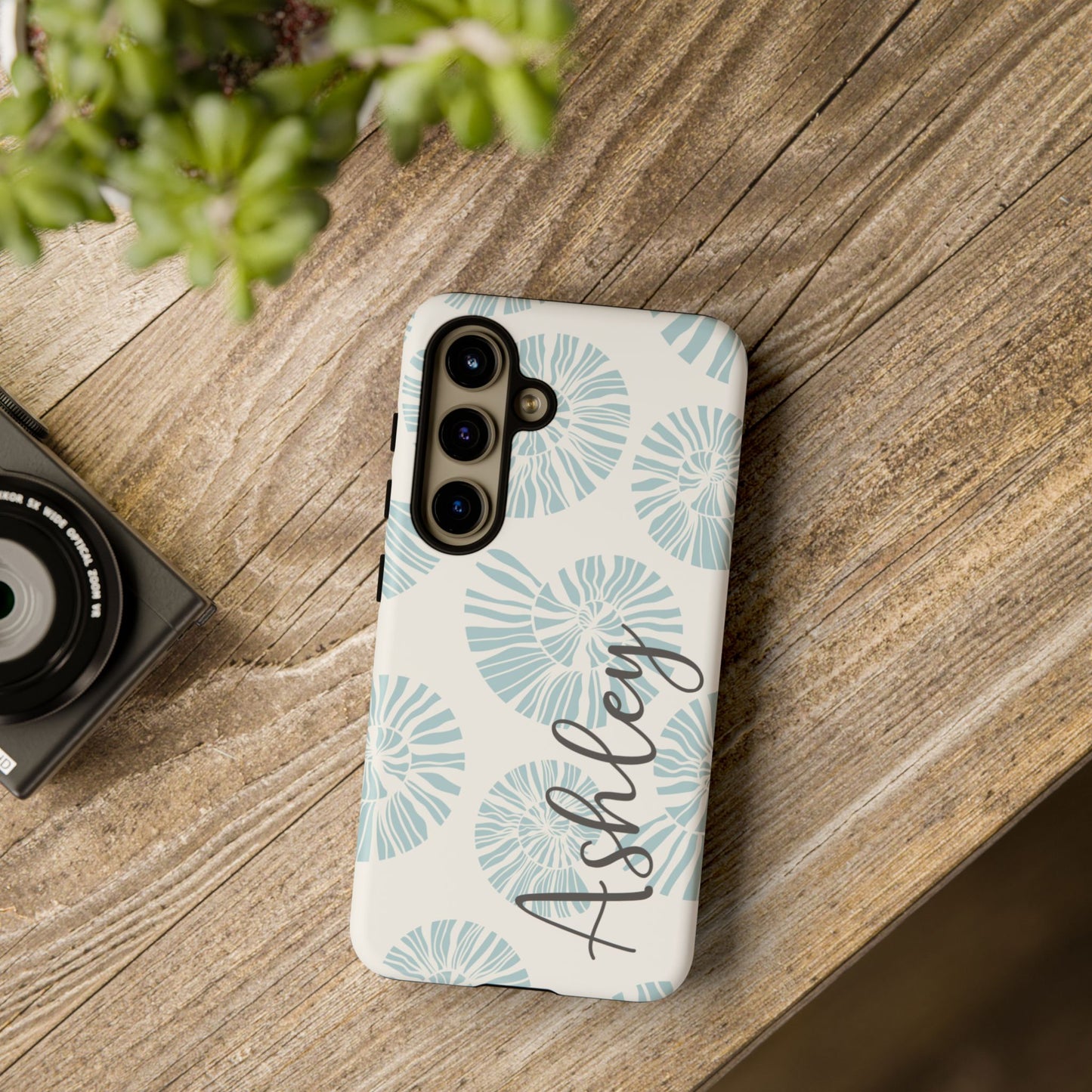 Custom Background Phone Case – Personalized with Your Name & Colors