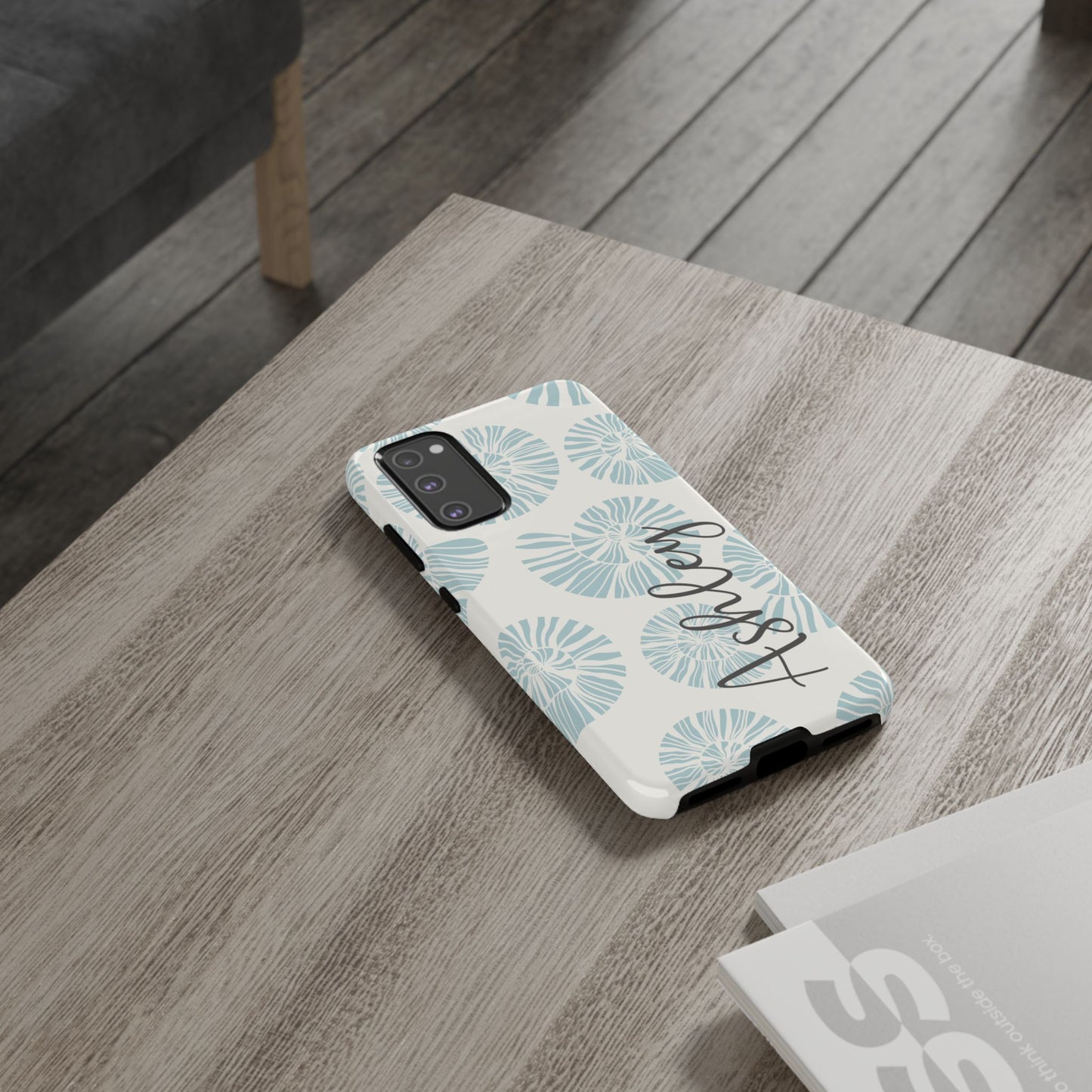 Custom Background Phone Case – Personalized with Your Name & Colors