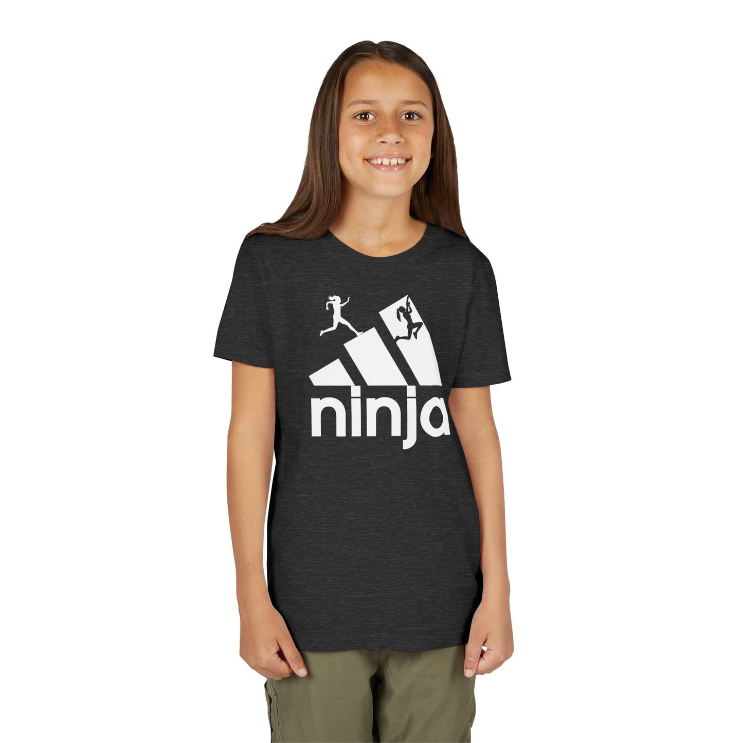 Ninja Logo Athlete Tee – Unisex Youth Ninja Training Shirt