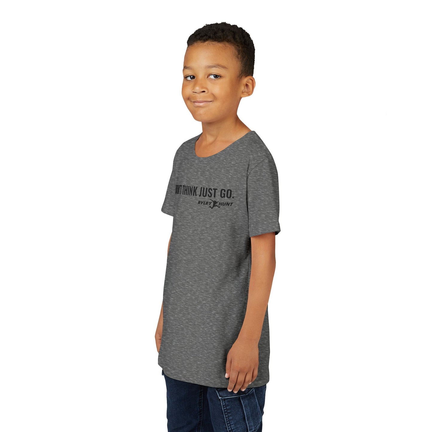 2025-2026 Season - Ryley Hunt “Don’t Think Just Go” - Ninja Athlete T-Shirt (Youth Tee)