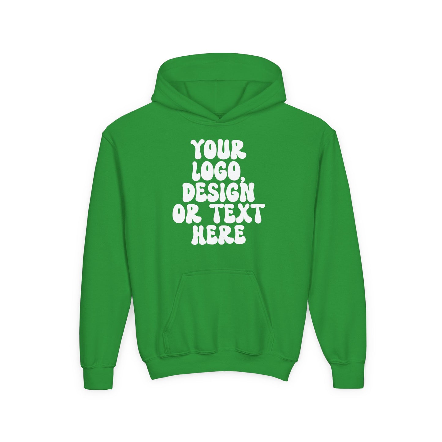 CUSTOM Text, Design or Logo - Unisex Hoodie (Youth)