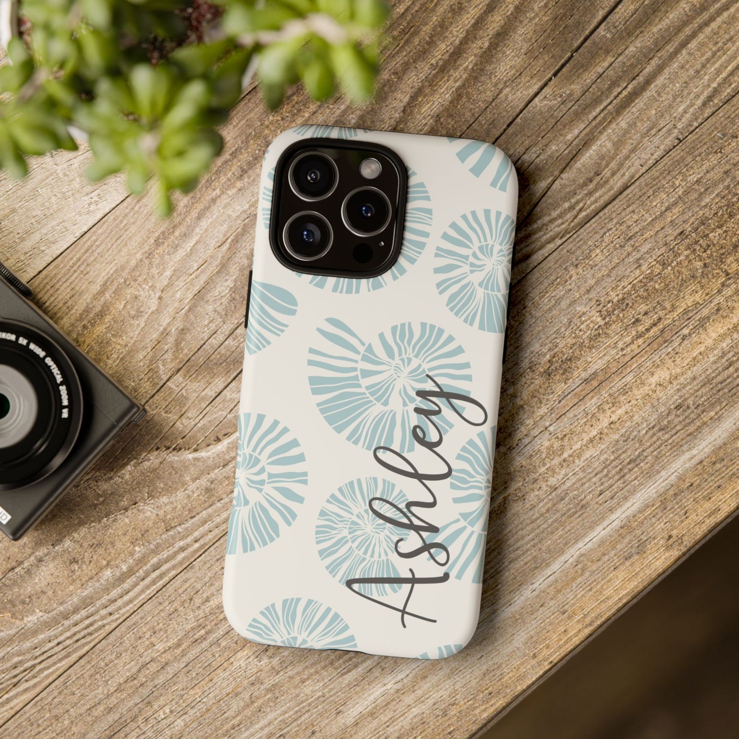 Custom Background Phone Case – Personalized with Your Name & Colors